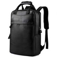 Men's Genuine Leather Laptop Backpack 15.6 Inch