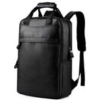 Men's Genuine Leather Laptop Backpack 15.6 Inch