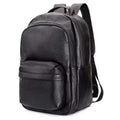 Top-Grain Leather Laptop Backpack for Men