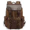 Waterproof Vintage Canvas Laptop Backpack