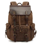 Waterproof Vintage Canvas Laptop Backpack