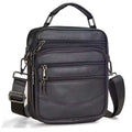 Compact Leather Crossbody Bag for Men