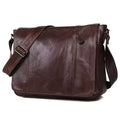 Vintage Oil-Waxed Leather Sling Bag