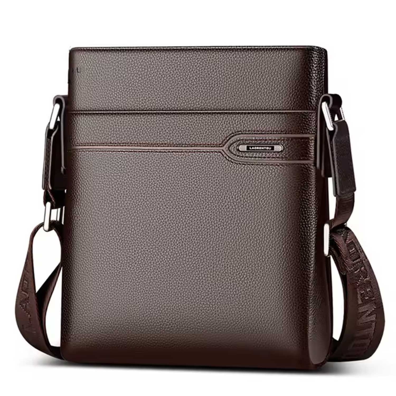 Leather Business Messenger Bag Men