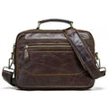 Leather Messenger Laptop Bag for Men