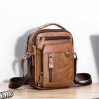 Leather Everyday Shoulder Bag For Men