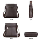 Leather Business Messenger Bag Men