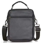 Compact Leather Crossbody Bag for Men