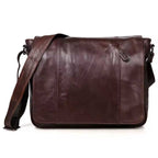 Vintage Oil-Waxed Leather Sling Bag