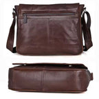 Vintage Oil-Waxed Leather Sling Bag