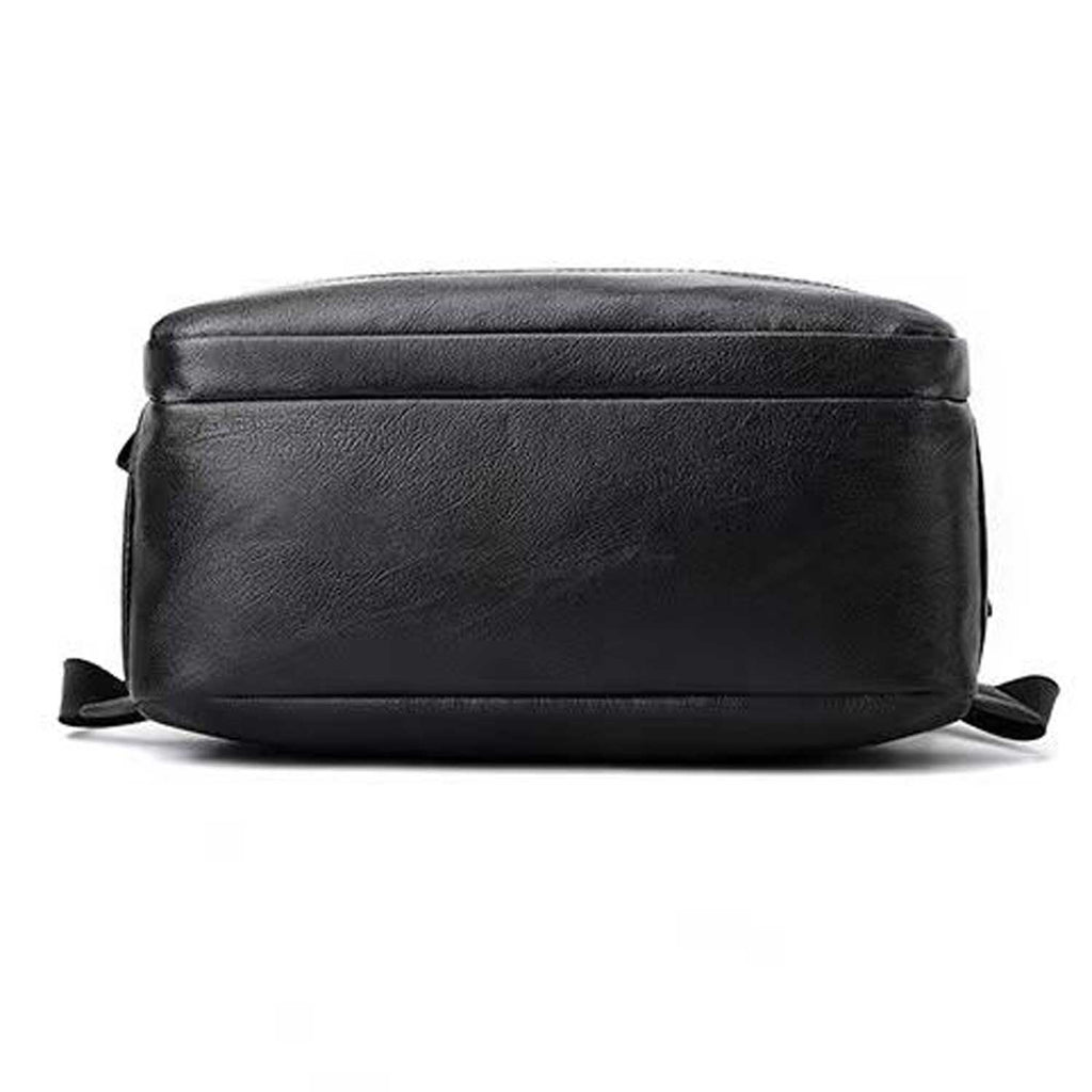 Men's Genuine Leather Laptop Backpack 15.6 Inch