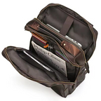 Extra Large Leather Travel Backpack Men