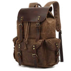 Waterproof Vintage Canvas Laptop Backpack