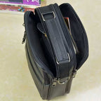 Compact Leather Crossbody Bag for Men