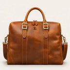 Vintage Full Grain Leather Briefcase