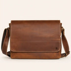Leather Messenger Bag