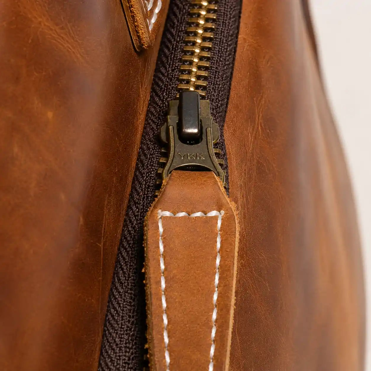 Cow Leather Brown Duffle bag