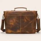 Vintage Leather Briefcase for Men
