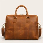 Vintage Full Grain Leather Briefcase