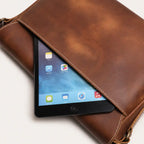 Leather Messenger Bag