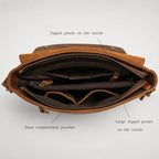 Leather Messenger Bag