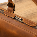 Vintage Full Grain Leather Briefcase